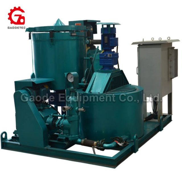 Gaodetec GGP220/300/300PI-E Customized Compact Structure Cement Bentonite Grout Mixing Plant